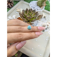2.78 Ct. Cabochon Turquoise from Persia Life Style