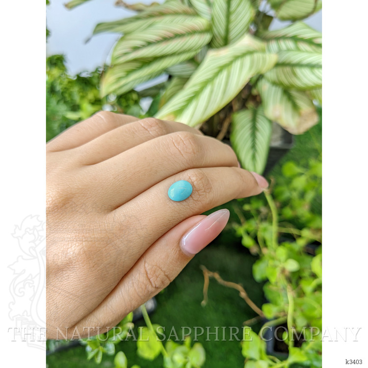 1.55 Ct. Cabochon Turquoise from Persia