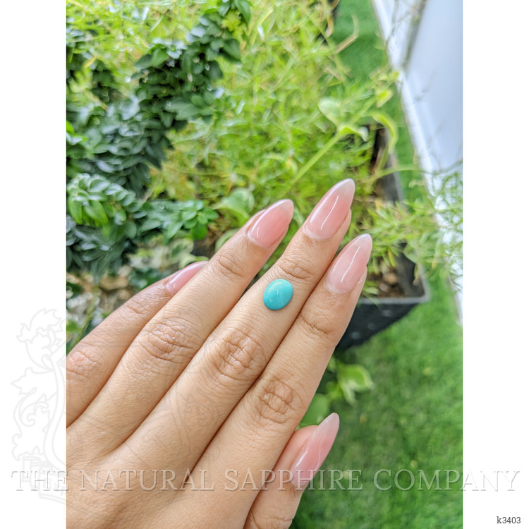 1.55 Ct. Cabochon Turquoise from Persia