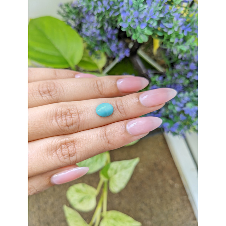 1.55 Ct. Cabochon Turquoise from Persia