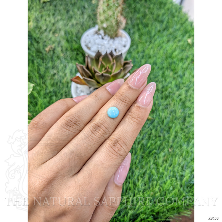 1.10 Ct. Cabochon Turquoise from Persia