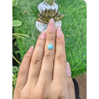 1.10 Ct. Cabochon Turquoise from Persia Life Style