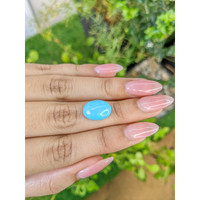 5.48 Ct. Cabochon Turquoise from Persia Life Style
