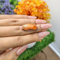 18.04 Ct. Cabochon Boulder Opal from Australia Life Style