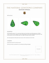 19.15 Ct. Black Opal from Australia Appraisal