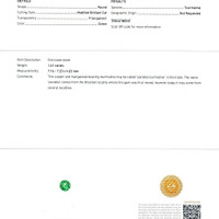 1.41 Ct. Paraiba Tourmaline from Africa Scan Report