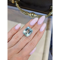 16.50 Ct. Aquamarine from Brazil Life Style