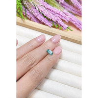 1.09 Ct. Bluish Green Tourmaline from Brazil Life Style