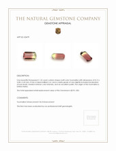 1.35 Ct. Tourmaline from United States Appraisal