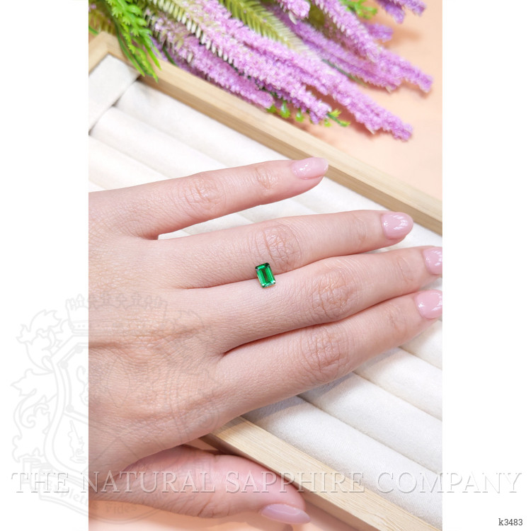 0.67 Ct. Tsavorite Garnet from Madagascar