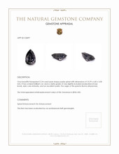2.34 Ct. Spinel from Burma (Myanmar) Appraisal