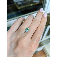 1.24 Ct. Paraiba Tourmaline from Mozambique Life Style
