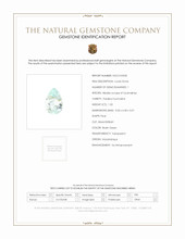 1.05 Ct. Paraiba Tourmaline from Mozambique Scan Report