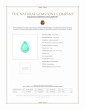 1.50 Ct. Paraiba Tourmaline from Mozambique Scan Report