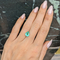 1.50 Ct. Paraiba Tourmaline from Mozambique Life Style