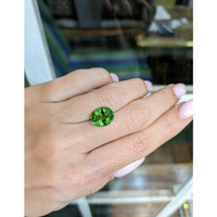 3.96 Ct. Paraiba Tourmaline from Mozambique Life Style