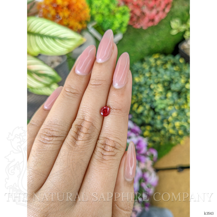 0.76 Ct. Spinel from Ceylon (Sri Lanka)