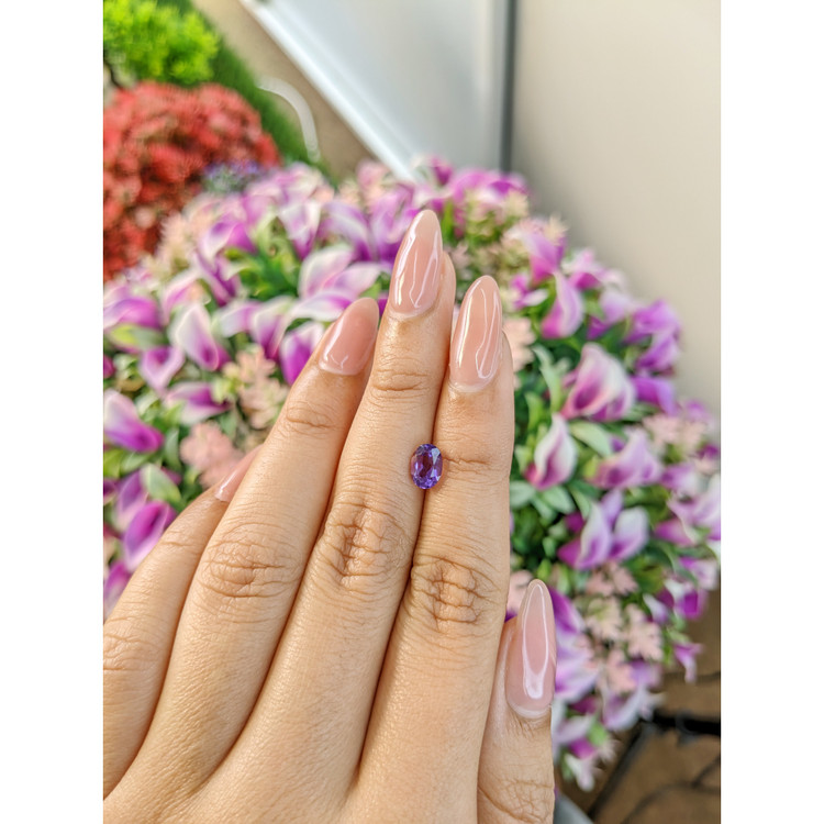 0.84 Ct. Amethyst from Brazil