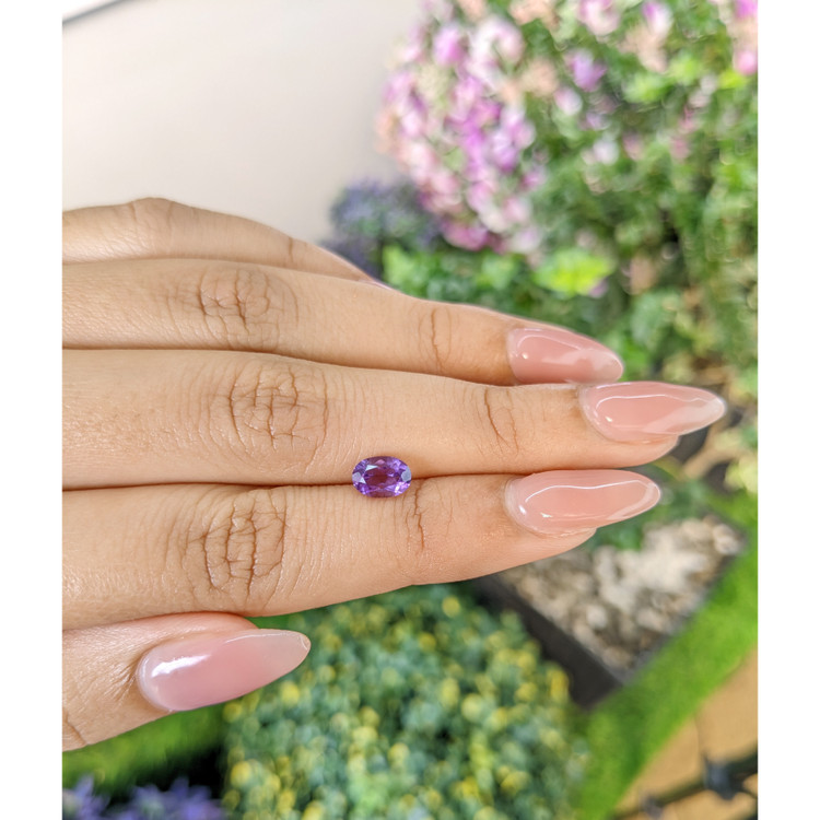 0.84 Ct. Amethyst from Brazil