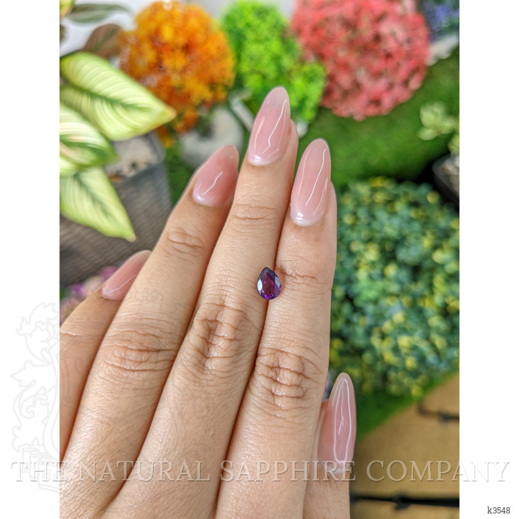 0.67 Ct. Amethyst from Ceylon (Sri Lanka)