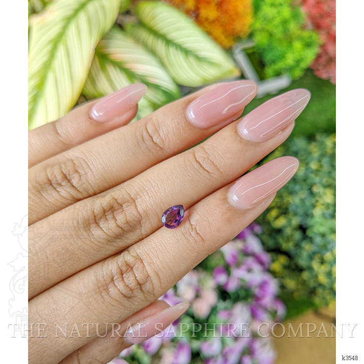 0.67 Ct. Amethyst from Ceylon (Sri Lanka)