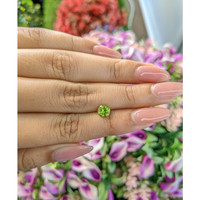 0.88 Ct. Peridot from Pakistan Life Style