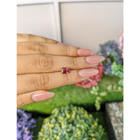 1.09 Ct. Rubellite Tourmaline from Mozambique Life Style