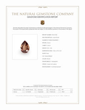 2.04 Ct. Zircon from Ceylon (Sri Lanka) Scan Report