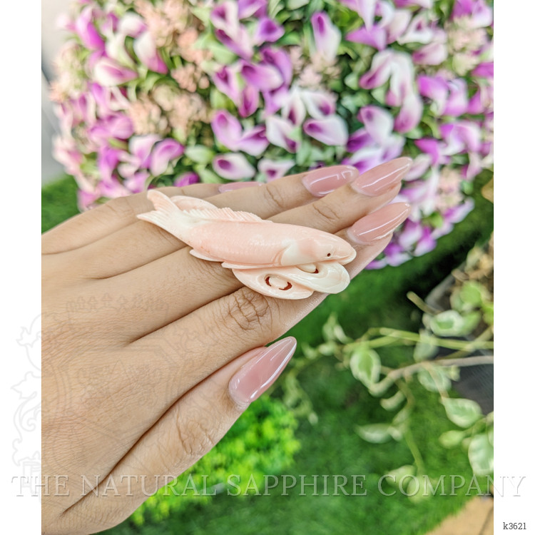 59.15 Ct. Coral from Italy