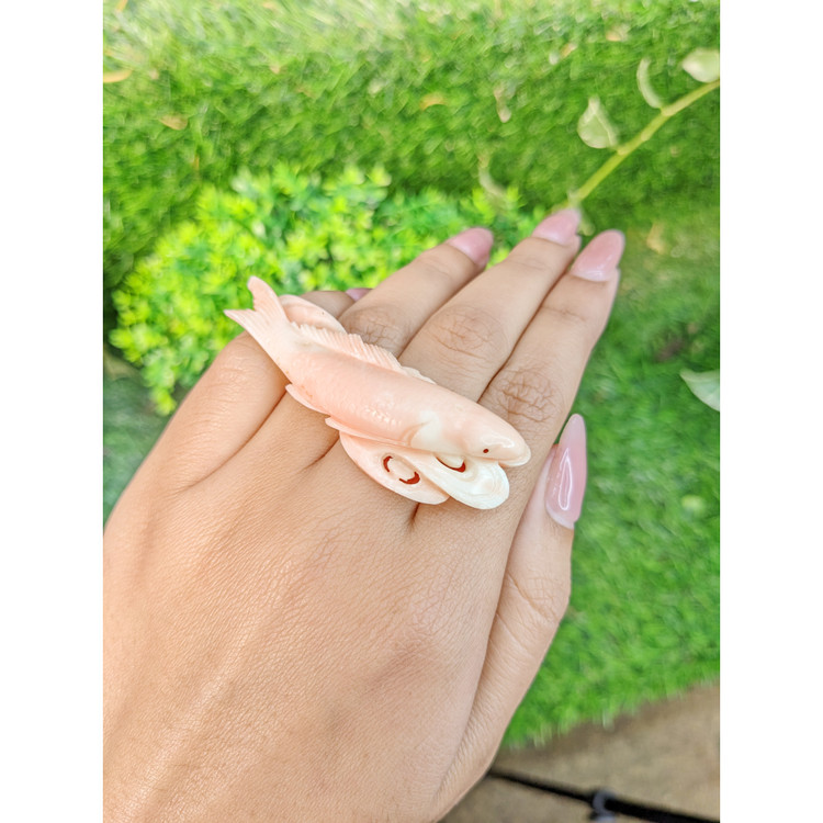 59.15 Ct. Coral from Italy