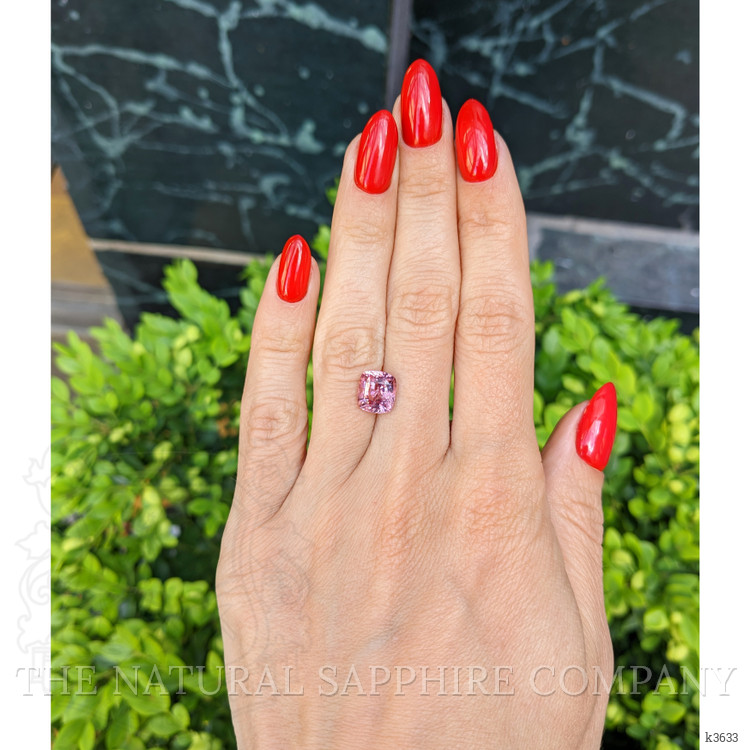 3.12 Ct. Pink Spinel from Ceylon (Sri Lanka)