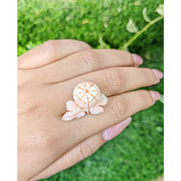 14.96 Ct. Coral from Italy Life Style