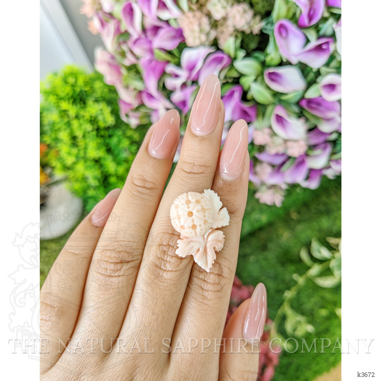 18.29 Ct. Coral from Italy