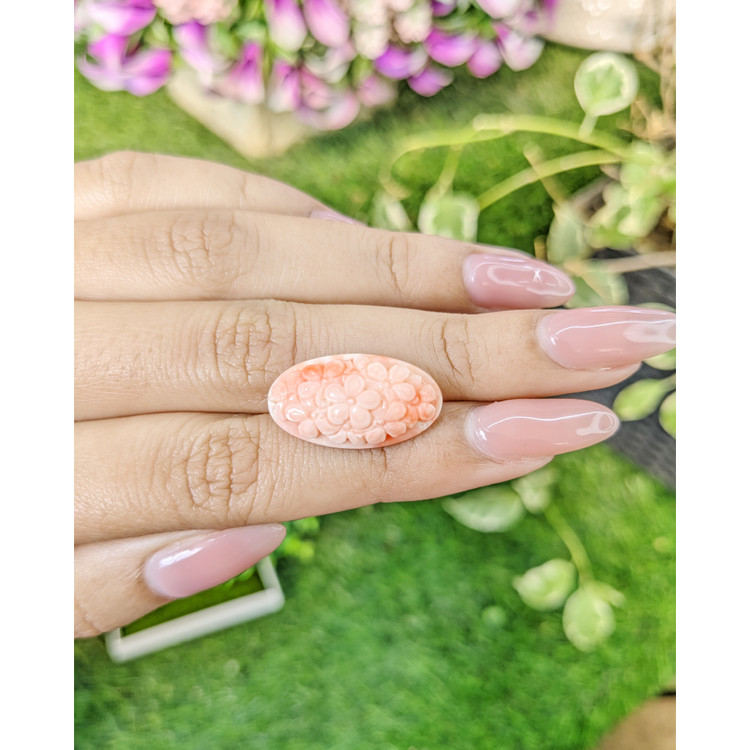 10.34 Ct. Coral from Italy