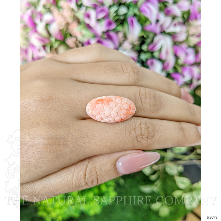 10.34 Ct. Coral from Italy