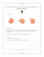 19.99 Ct. Coral from Australia Appraisal