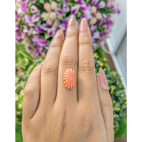 6.98 Ct. Coral from Australia Life Style