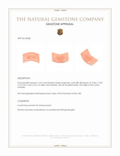 15.55 Ct. Coral from Australia Appraisal