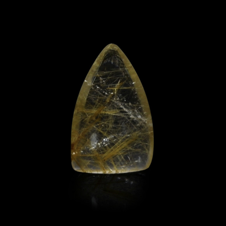 13.01 Ct. Cabochon Rutilated Quartz from India