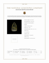 14.08 Ct. Cabochon Rutilated Quartz from India Scan Report