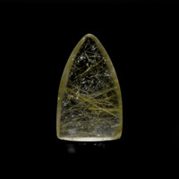 14.08 Ct. Cabochon Rutilated Quartz from India Video