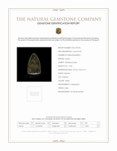 14.23 Ct. Yellow Cabochon Rutilated Quartz from India Scan Report