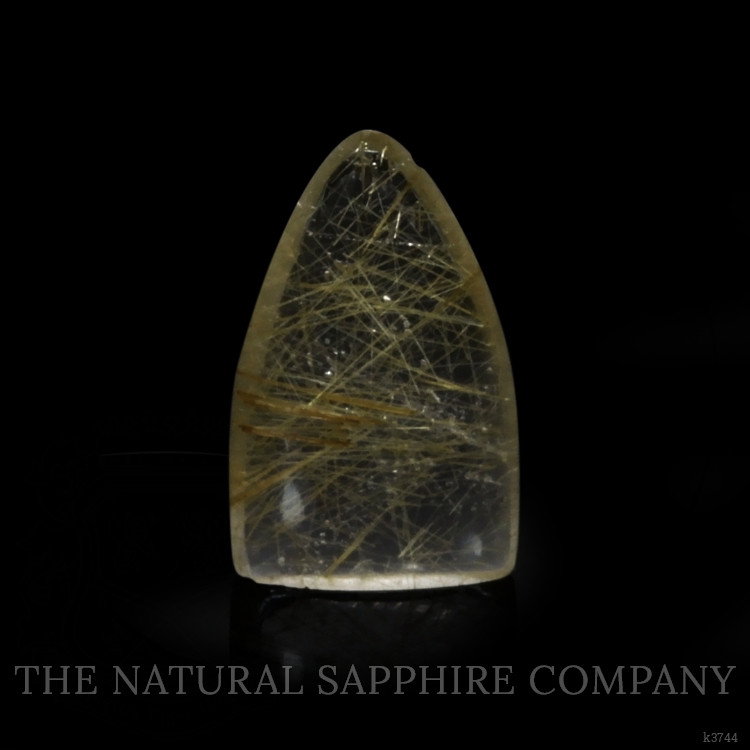 14.23 Ct. Cabochon Rutilated Quartz from India