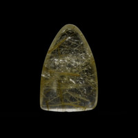 13.69 Ct. Cabochon Rutilated Quartz from India Video