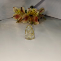 13.69 Ct. Cabochon Rutilated Quartz from India Life Style