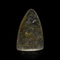 12.26 Ct. Cabochon Rutilated Quartz from India Video