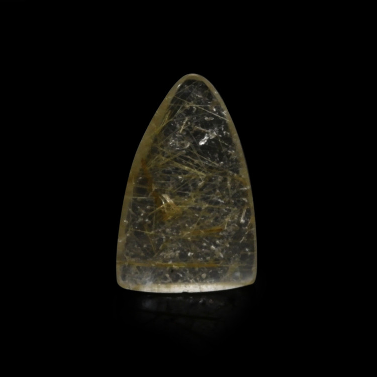 12.26 Ct. Cabochon Rutilated Quartz from India