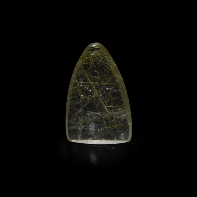13.27 Ct. Cabochon Rutilated Quartz from India