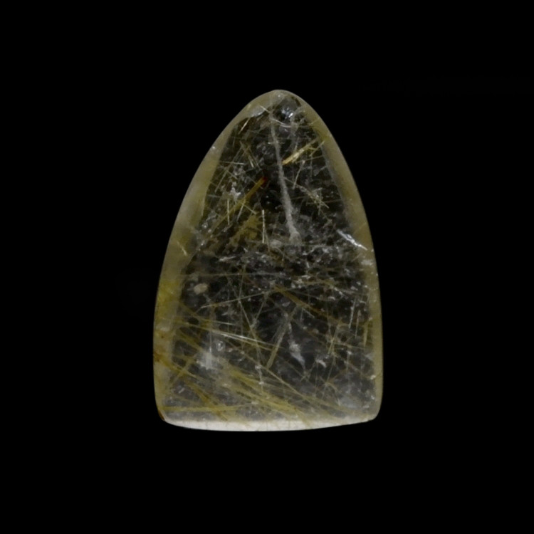 13.11 Ct. Cabochon Rutilated Quartz from India