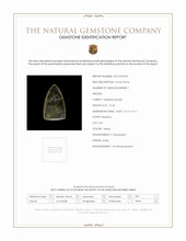 13.44 Ct. Cabochon Rutilated Quartz from India Scan Report
